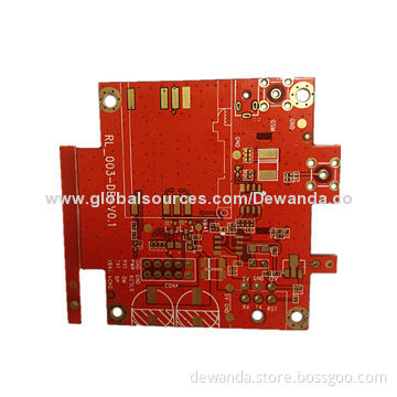 PCB laminates, 2 layers, made of FR-4, ENIG/immersed gold